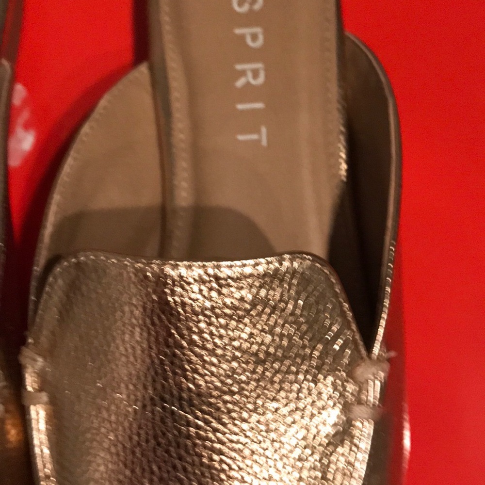 Rose Gold Espirit Mules - Picture 2 of 4